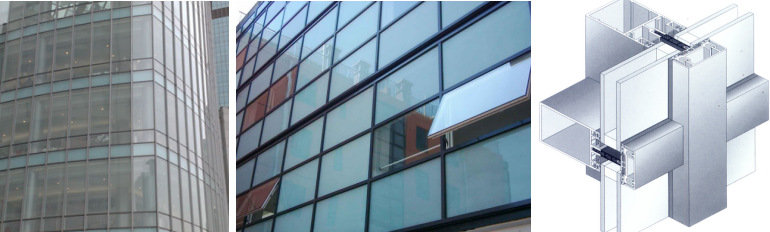 aluminum frame curtain wall 01